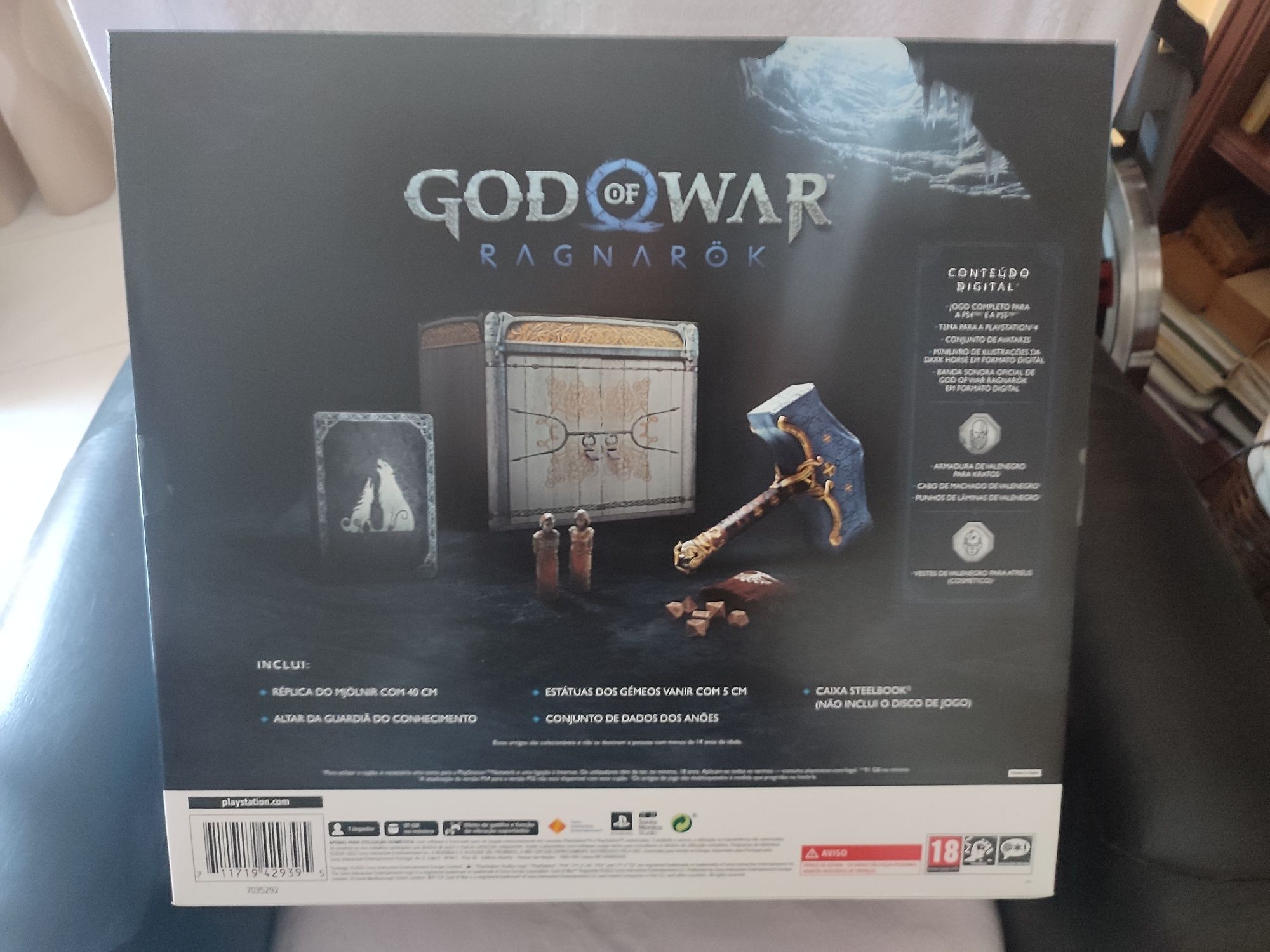 God of War Ragnarök - Edição de Colecionador