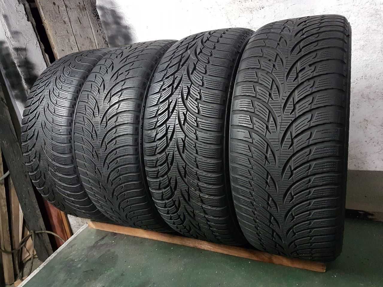 Felgi alu Dezent R17 5x112 opony zimowe 225/50R17 5mm Nokian