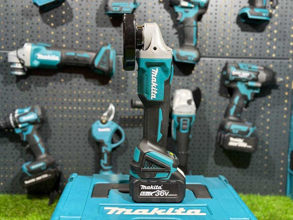 Набор Makita 2/1 Болгарка DGA504 - Шуруповерт DHP485BL 36V 8А