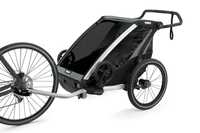 Nowa thule lite 2 przyczepka rowerowa wózek do biegania