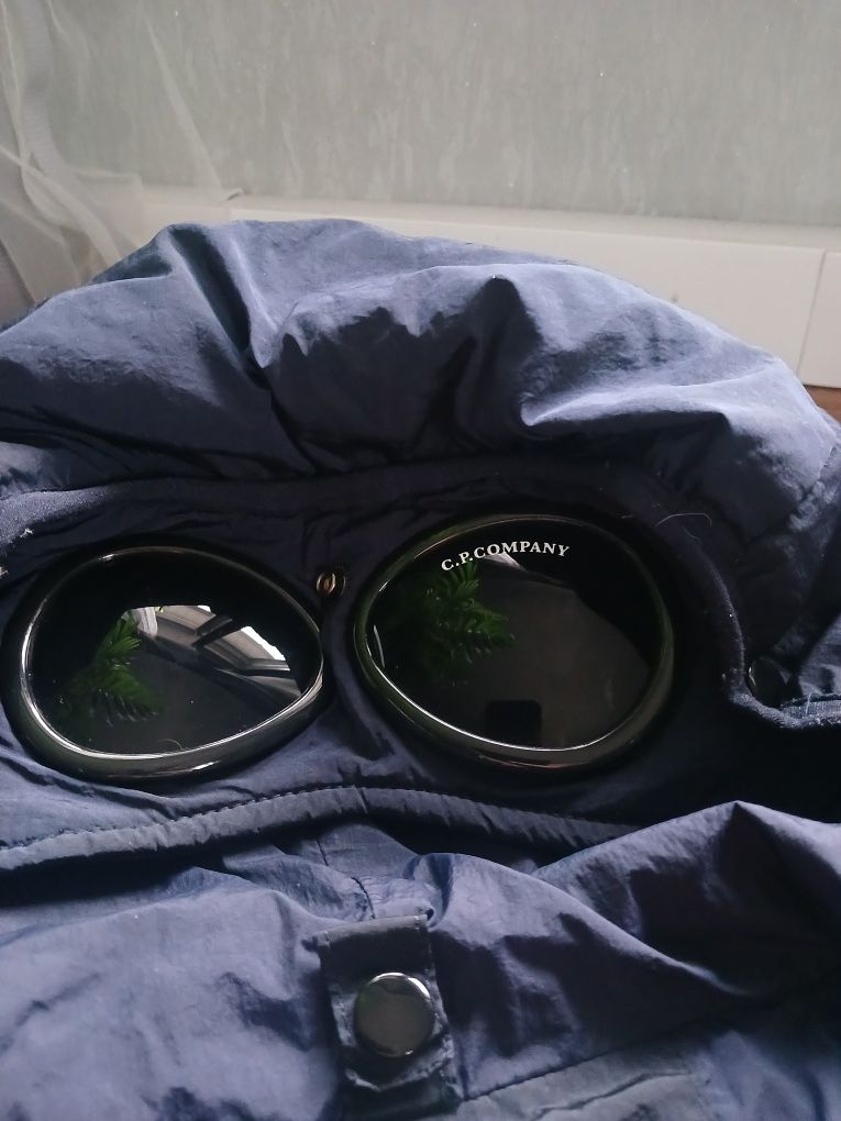Зимовий пуховик C.P Company Goggle Jacket Chrome