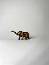 Figurka z mosiądzu słoń