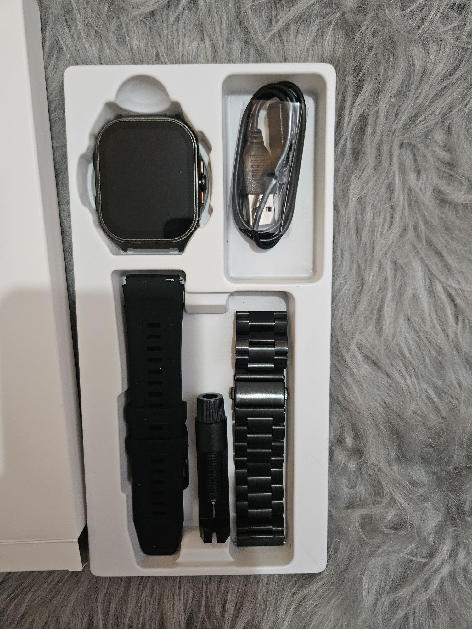 Smart Watch Sport Healthy męski 2 bransoletki