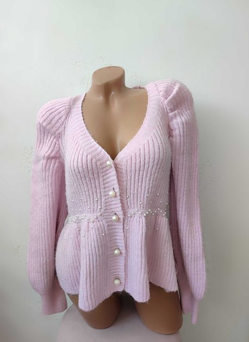 Кофта світер 42-44 р С- М кардиган рубчик