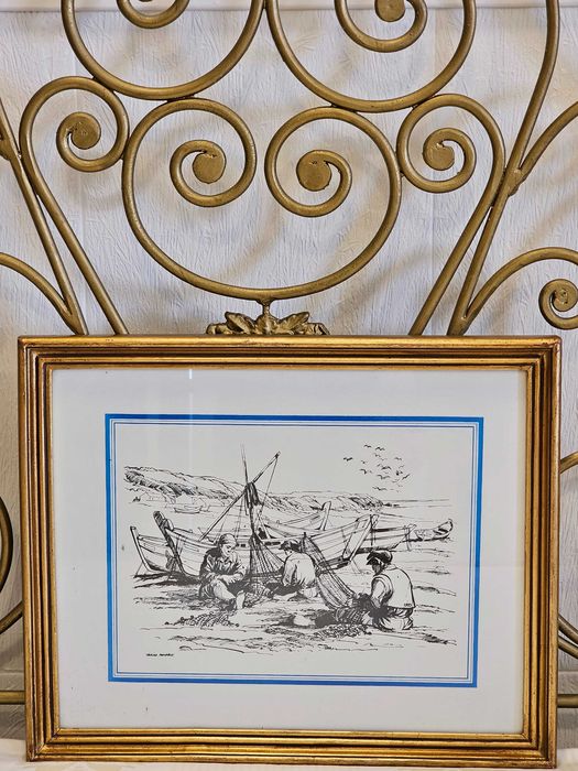 Quadro de Júlio Amaro "Arranjo das Redes"