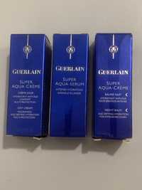 Guerlain zestaw Super Aqua: Day Crem, Serum i Night Balm