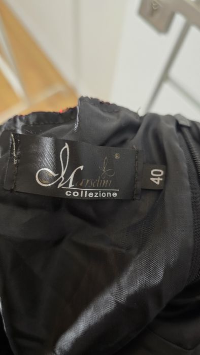 Długa sukienka wieczorowa fioletowa różowa tiul wesele sepktakularna