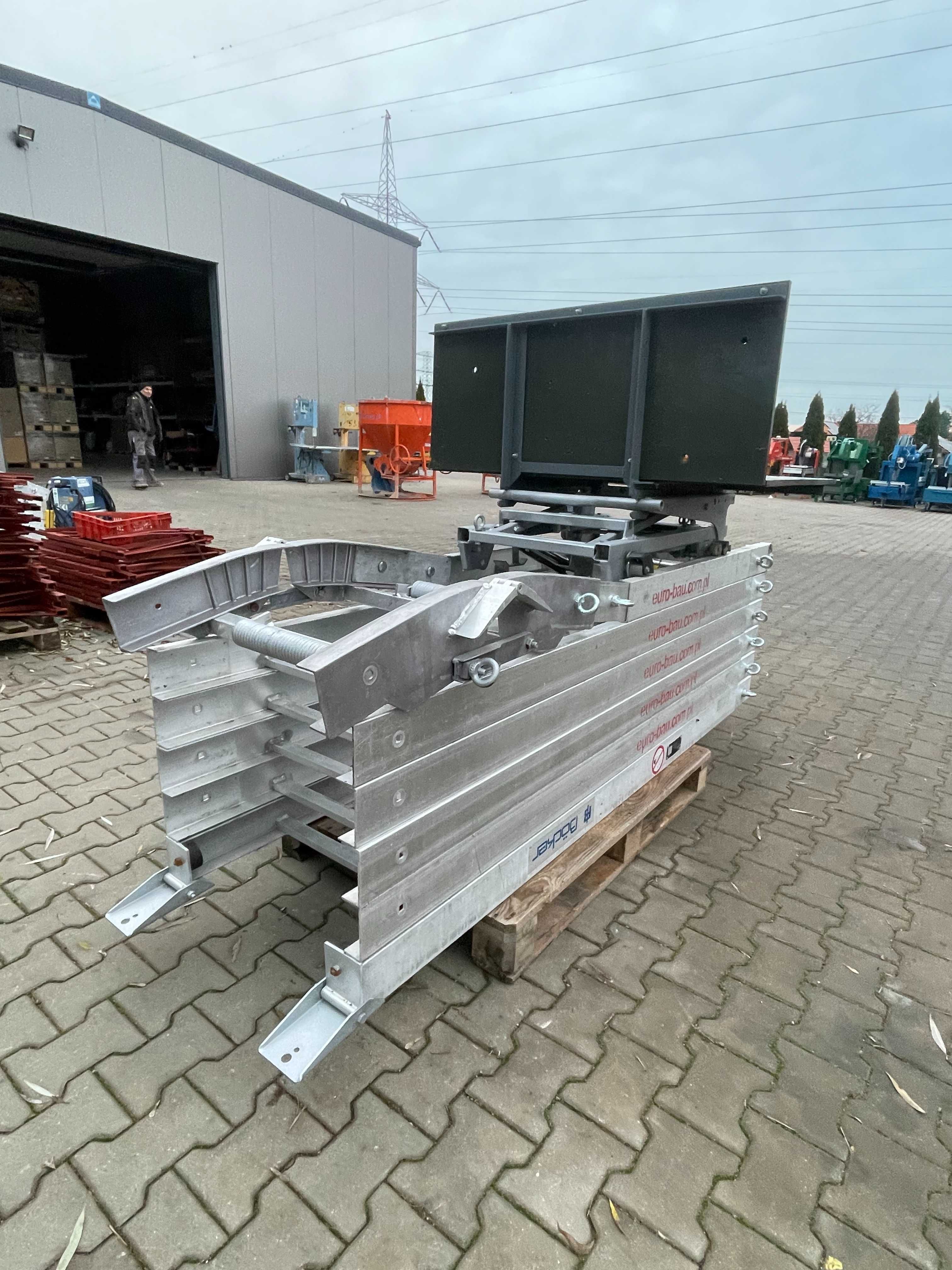 Winda drabina dekarska Bocker Top-Lift 12m Steinweg wciągarka wyciąg