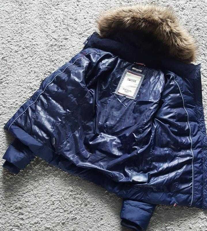 Оригинал.фирменный,теплый,классный куртка-пуховик tommy hilfiger