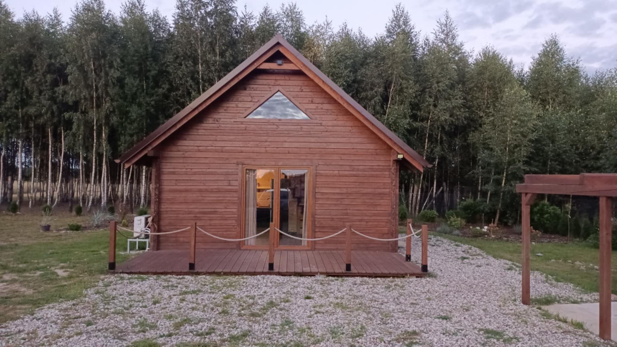 Całoroczny domek letniskowy z sauną i kominkiem