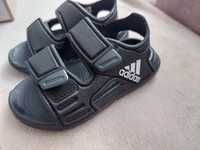 Sandałki adidas czarne 22 12,5..