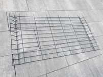 Panel ogrodzeniowy antracyt 124x63cm 15sztuk
