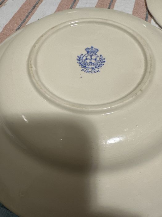 Pratos antigos (fábrica de sacavem, Alcântara, Leiria)