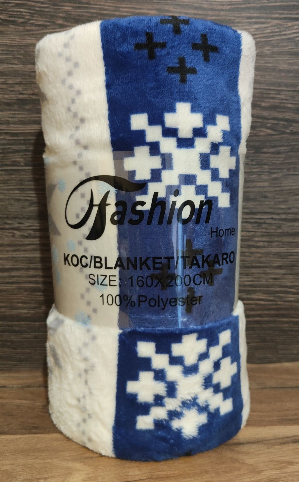 Koc Świąteczny Reniferek 160x200
