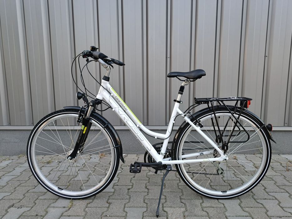 Kross Trans 3.0/Siberian L/19" damski biały trekking jak nowy