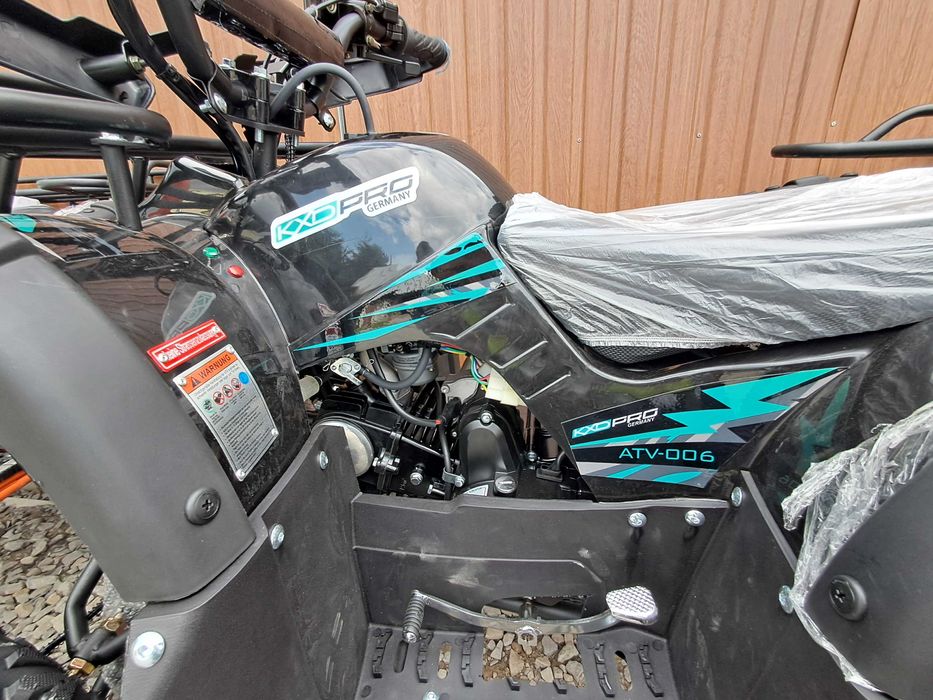Wyprzedaż rocznika Quad 125 KXD Python duża rama, automat + wsteczny