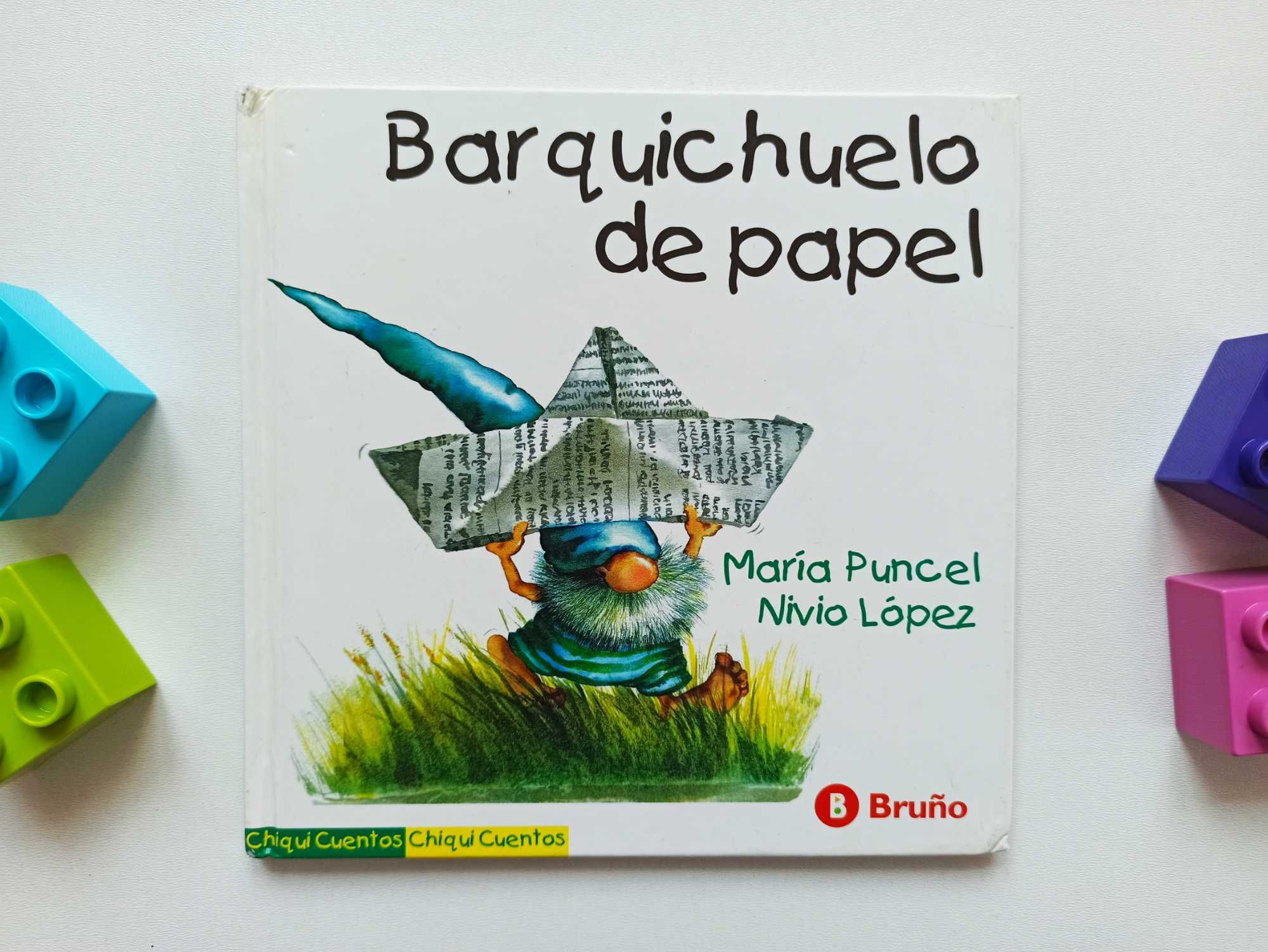 "Barquichuelo de papel" książeczka hiszpańska