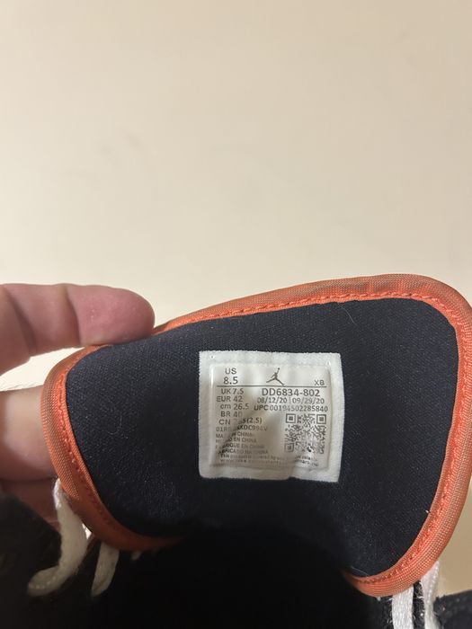 nike air jordan se turf orange - size 42