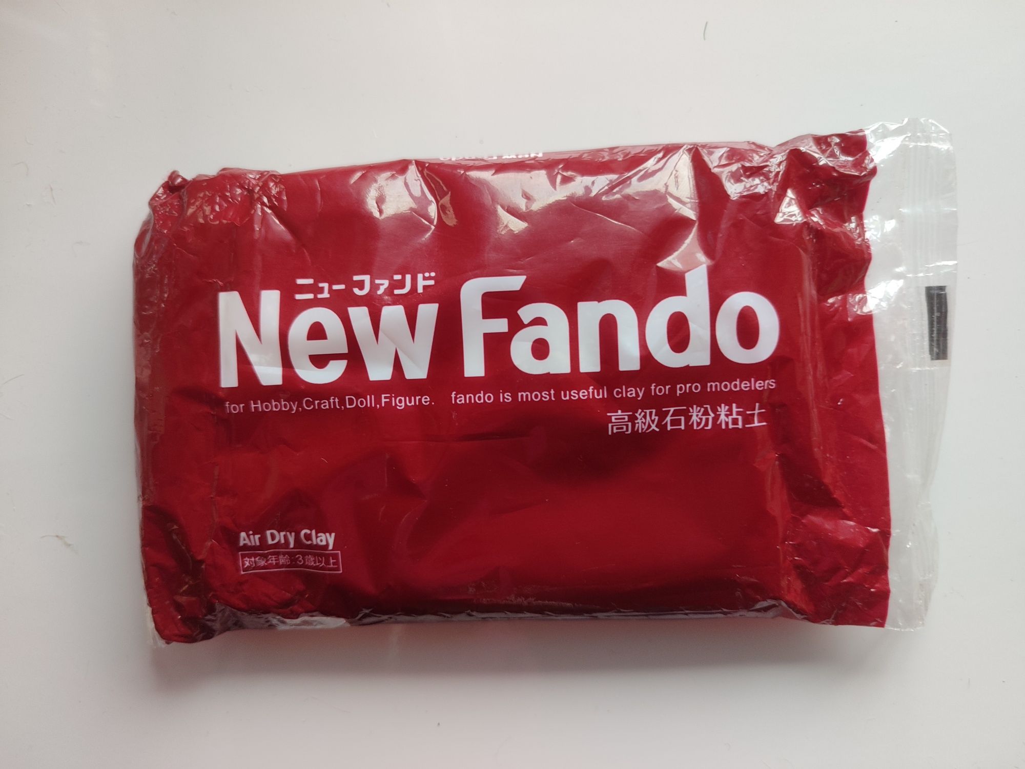 Самозастиваюча масса для ліпки New Fando