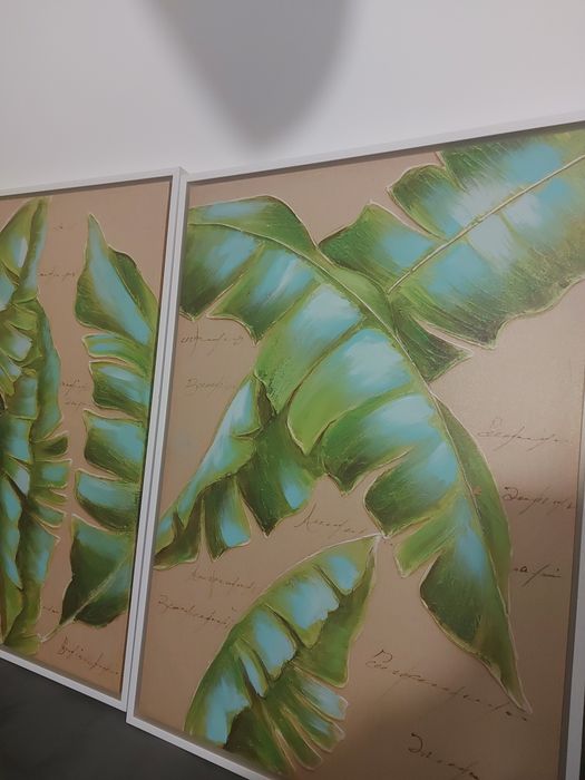 Conjunto de 2 Quadros como novos