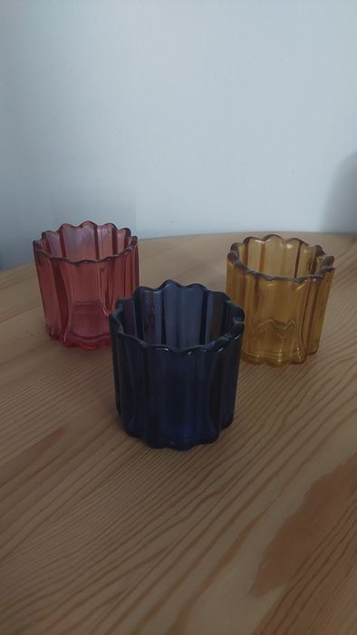 Conjunto ikea porta velas castiçais