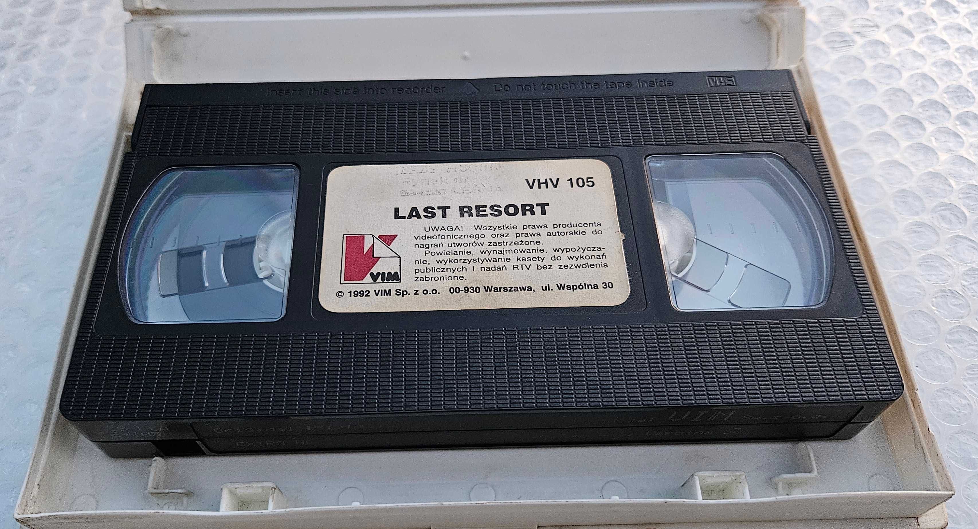 Kaseta Wideo VHS Last Resort