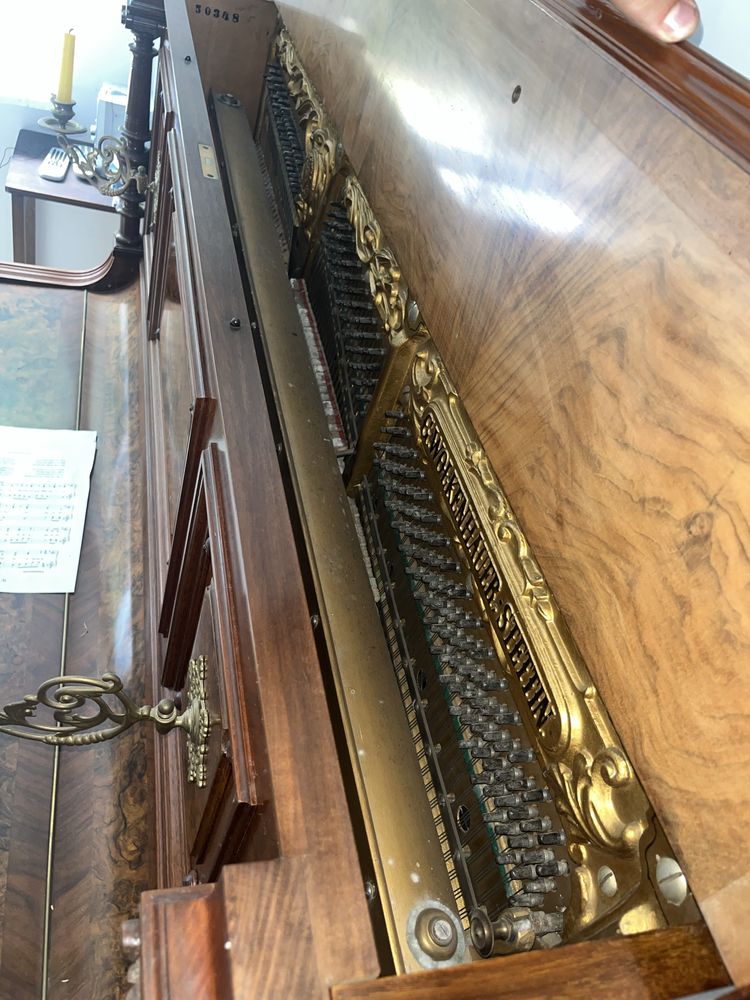 Zabytkowe pianino C. Wolkenhauer – Stettin