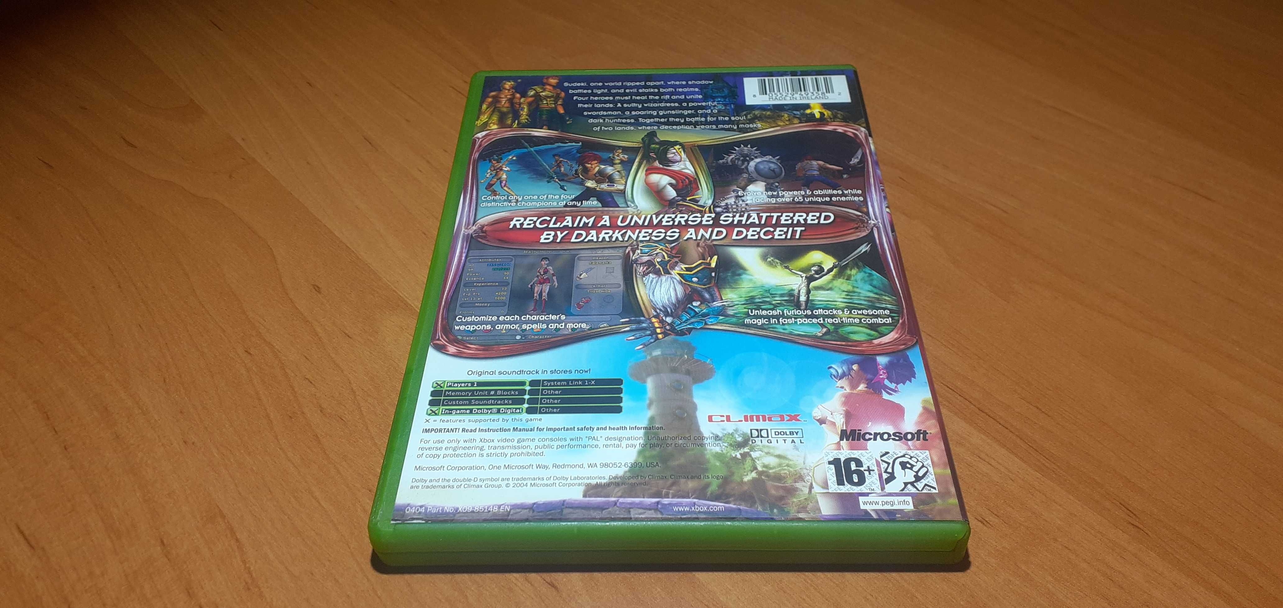 Sudeki unikat Xbox classic
