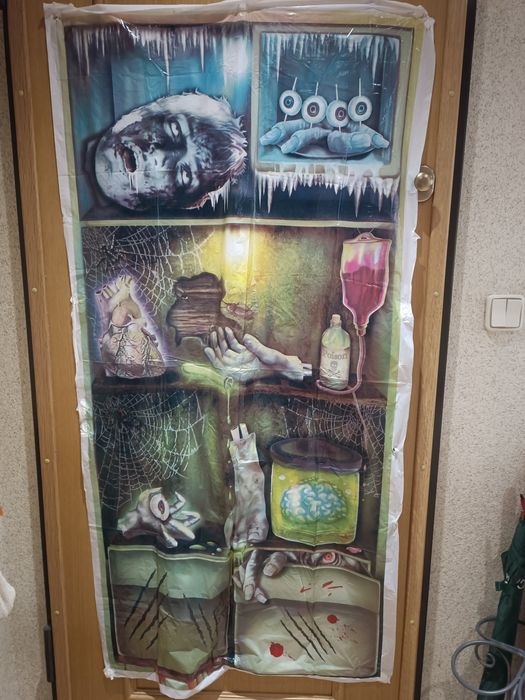 Mural assustador Halloween
