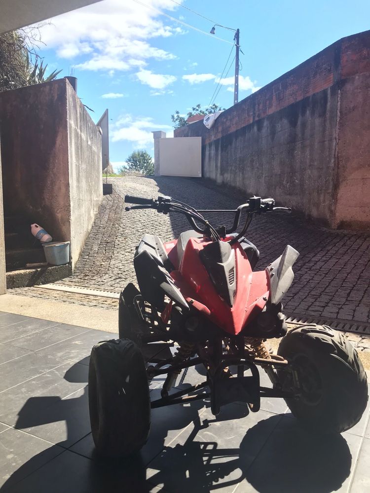 Moto 4 ATV 110cc 7cv 4t Miniquad (vermelho)