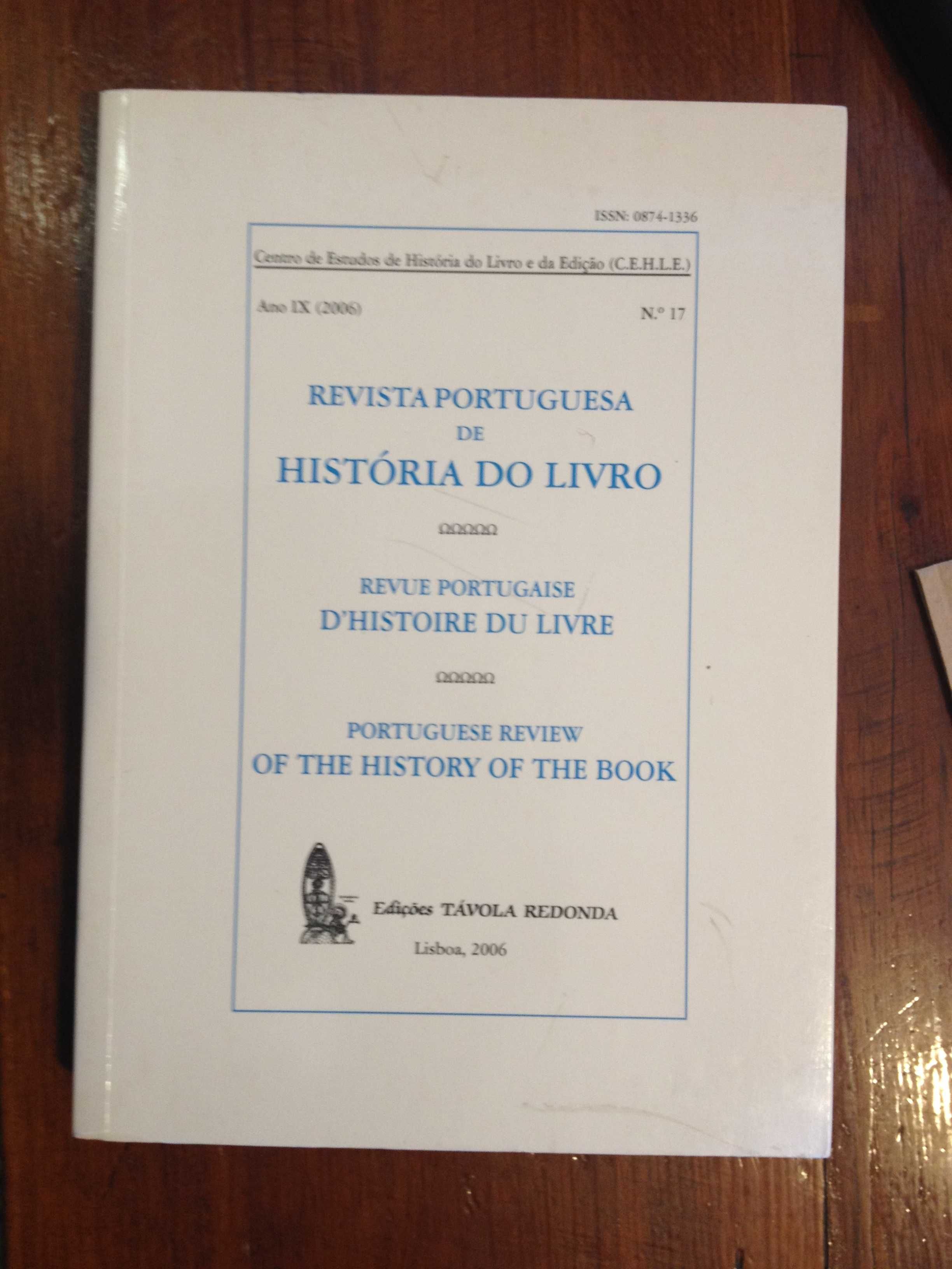 Revista portuguesa de História do Livro