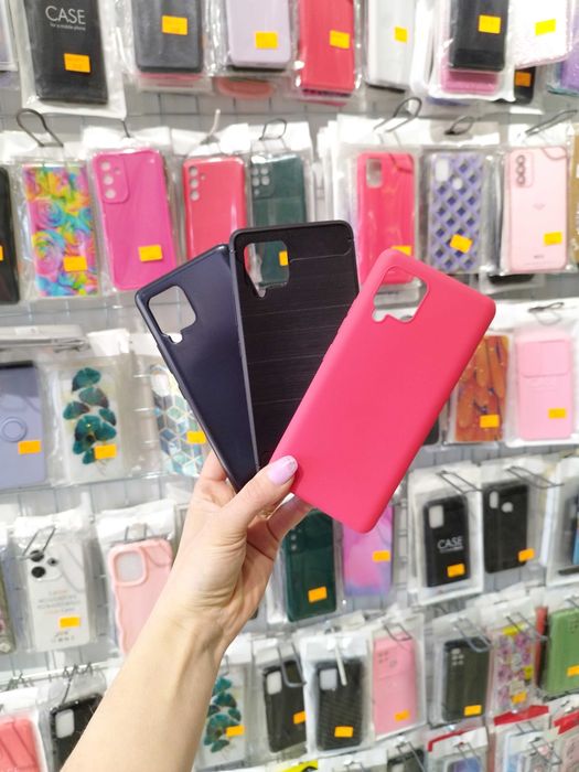 case, etui, pokrowiec czarny Samsung A42 4G / 5G