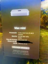 Mac mini i5 20gb 2018