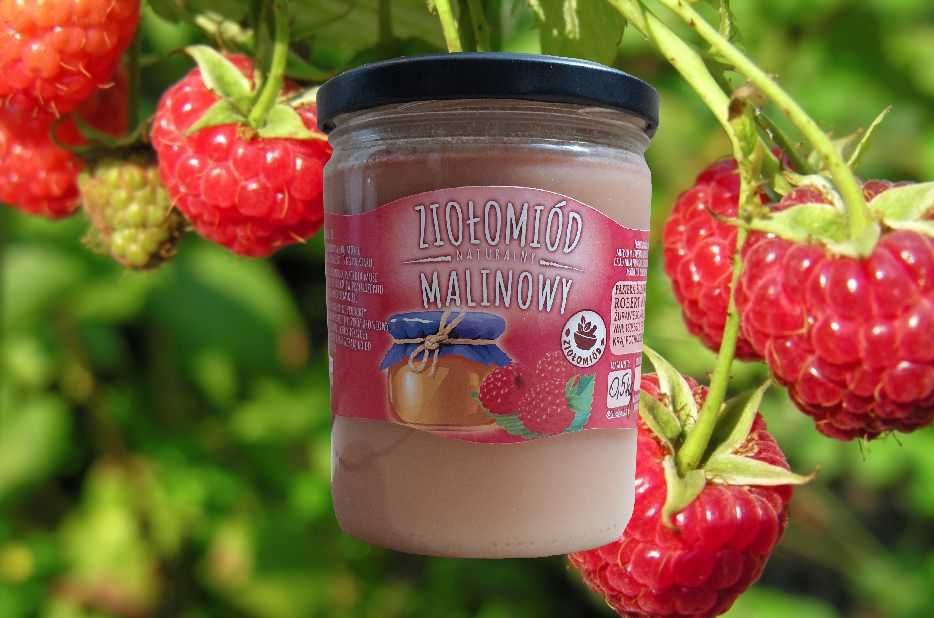 Miód o smaku malinowy