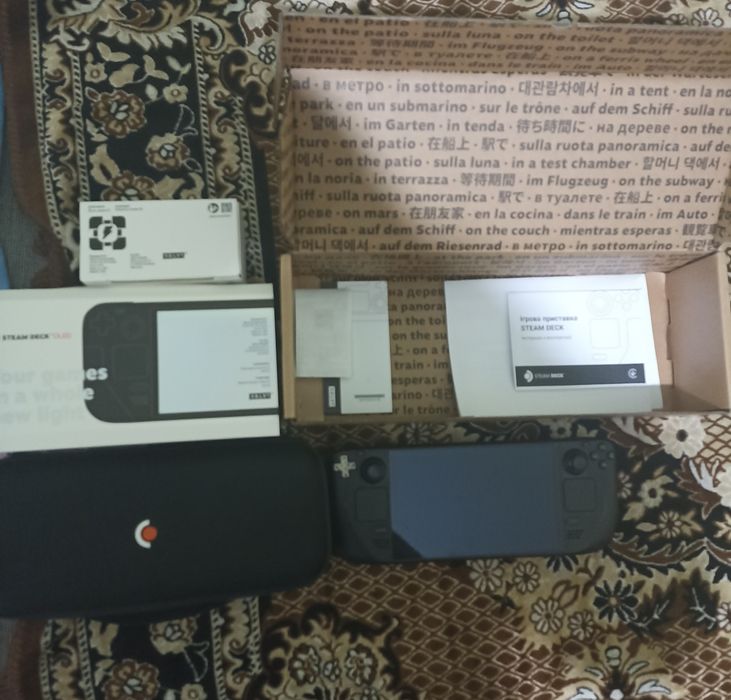 Набор Valve Steam deck oled 512 gb + 512 gb, док станція