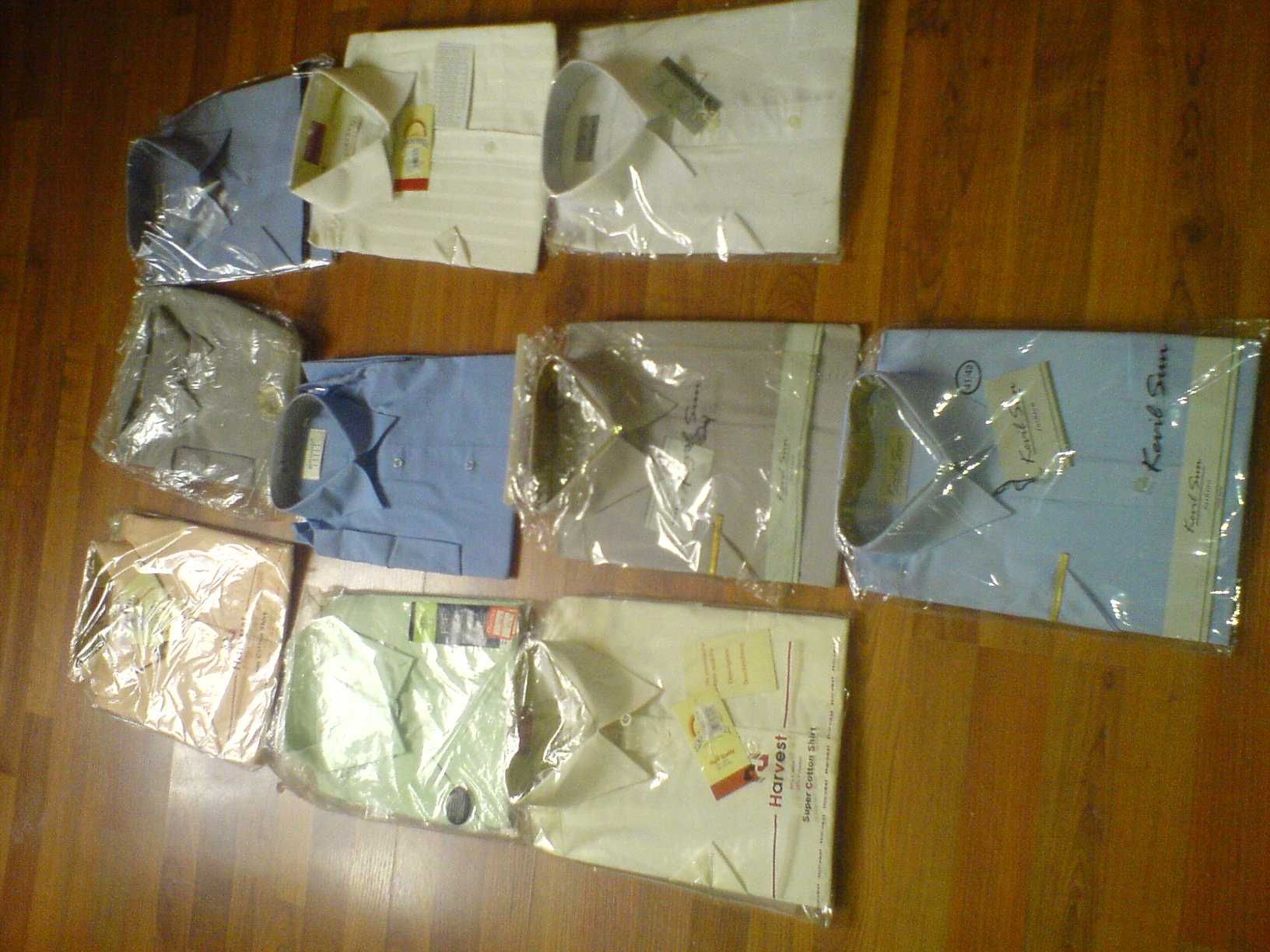 Koszula Męska Krótki Rękaw wzór/kolor, 176-188, 40-45, bawełna NOWE