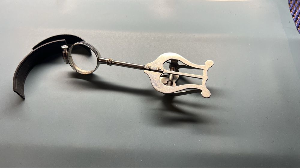 Lirka do klarnetu regulacja chromowana