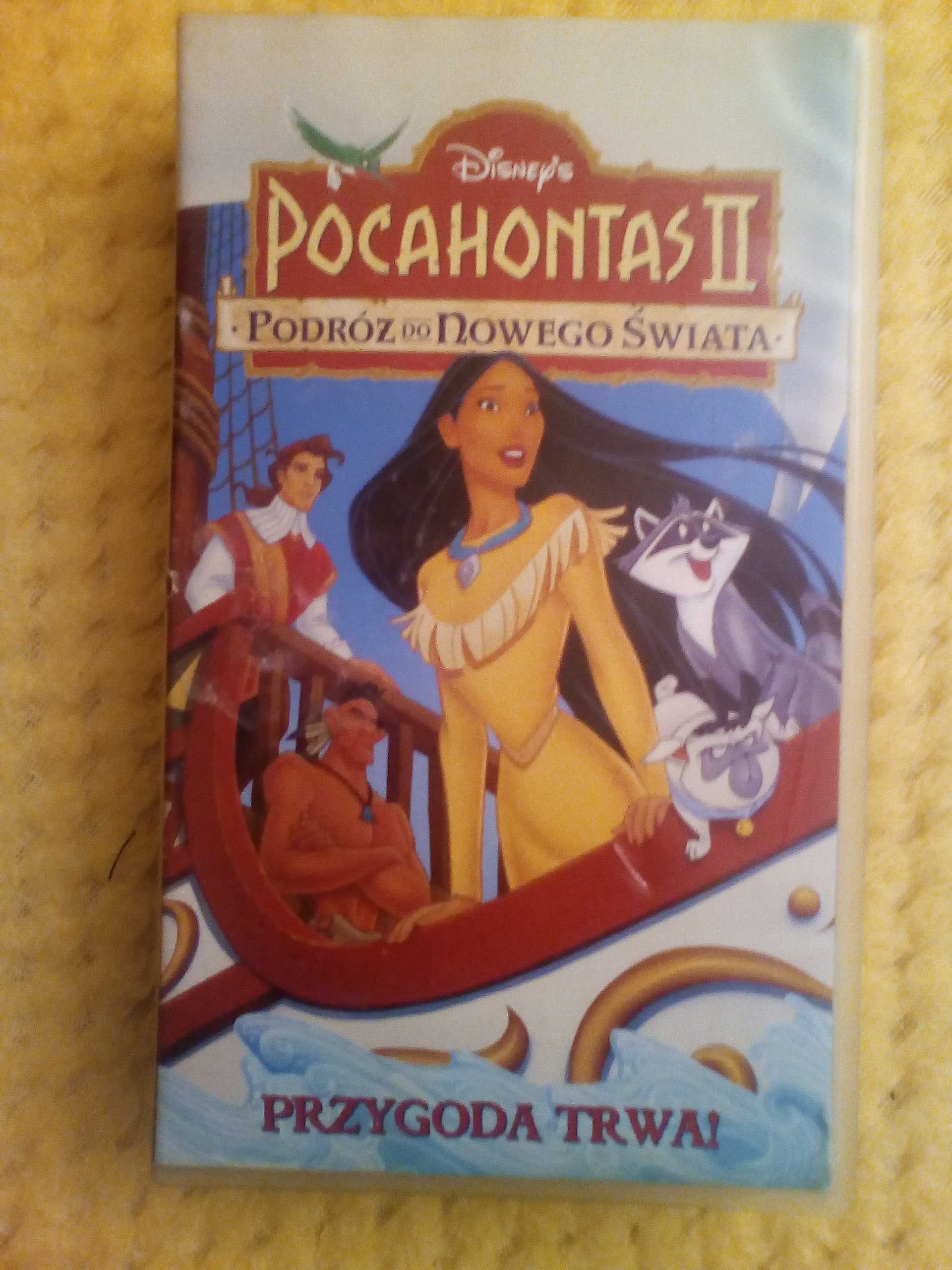 Pocahontas II Podróż do nowego świata-kaseta VHS