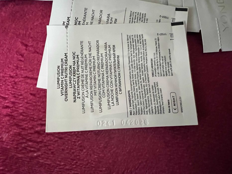 Yonelle Krem Odżywczy z Witaminą C na noc 30 ml nowy