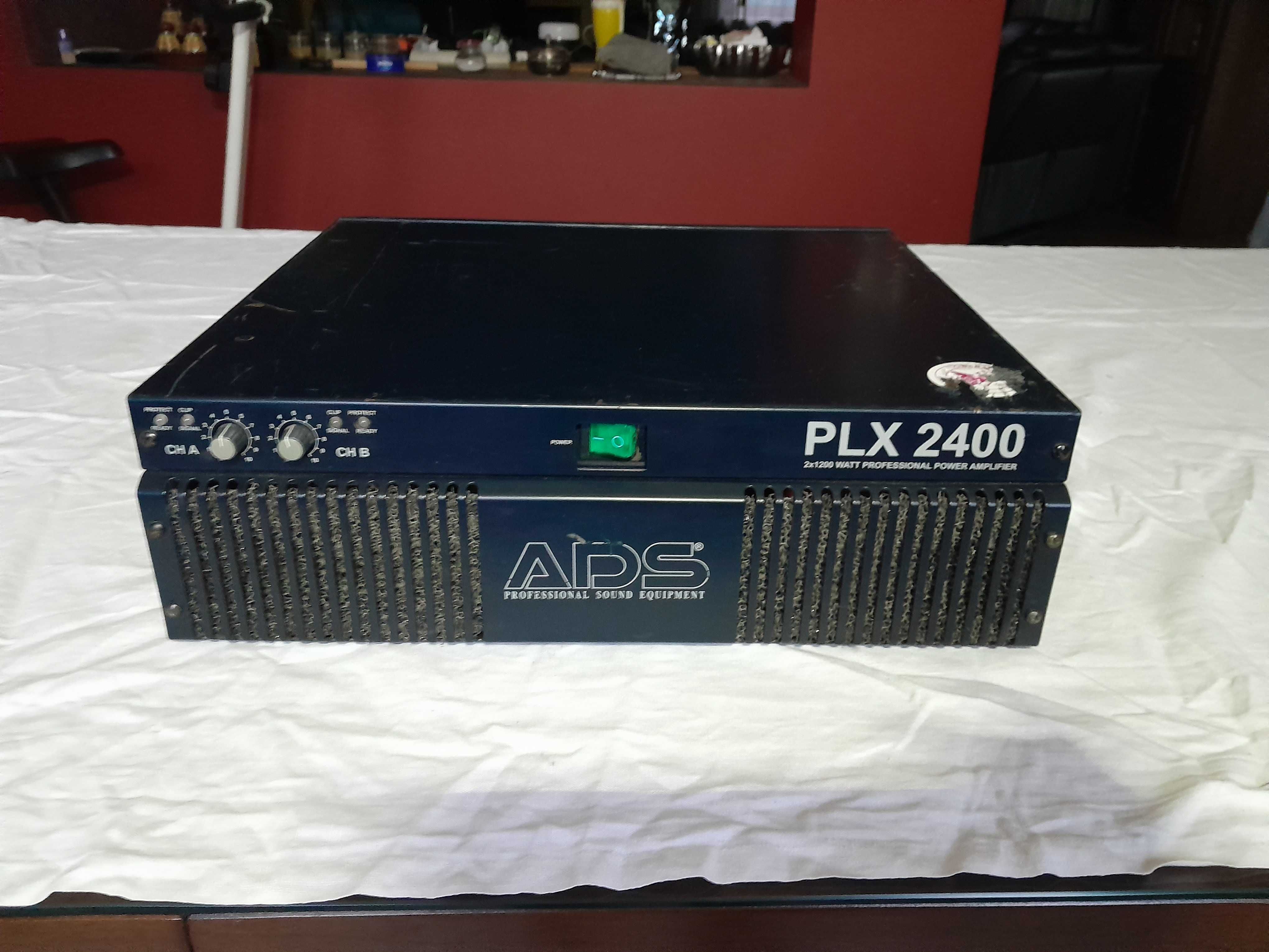Końcówka Mocy ADS PLX 2400 Wzmacniacz 2x1200W,Draus,Qsc,T.amp PowersOF