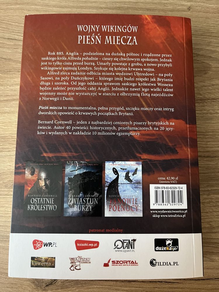 Bernard Cornwell - Pieśń Miecza (seria Wojny Wikingów)