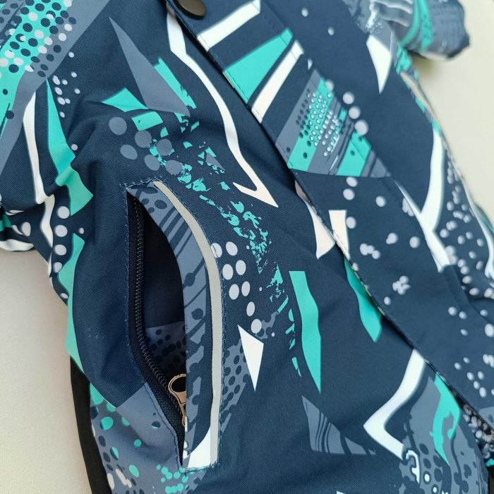 Зимовий суцільний дитячий комбінезон хлопчика термокомбінезон новий