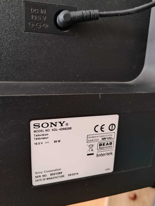 Telewizor Sony Bravia 42" KDL-42W829B STAN JAK NOWY !