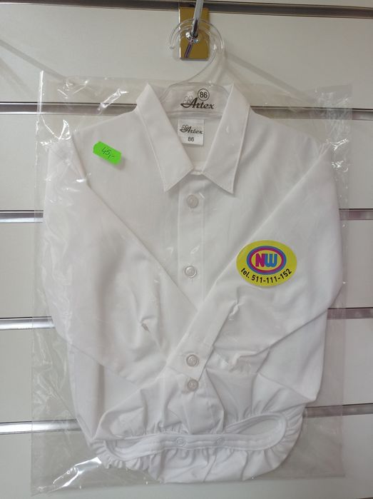 Koszulobody NOWE ubranka na Chrzest Święty