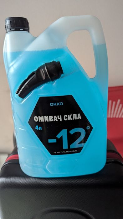 Омивач зимовий E-TEC 4л,Novax-1л, Окко,Wog,клін мастер