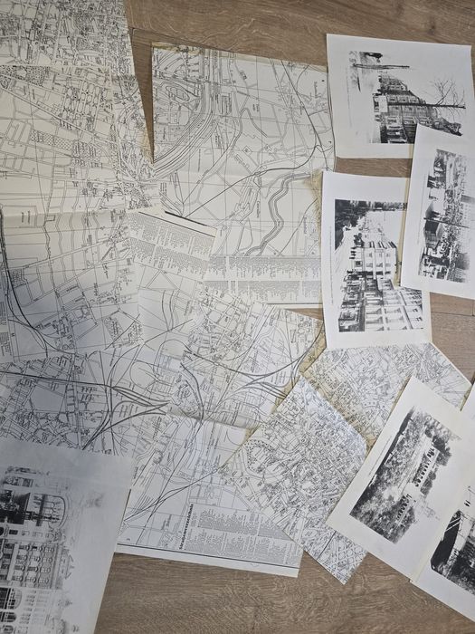 Stare ryciny i mapy przedwojennego Breslau-Wrocław