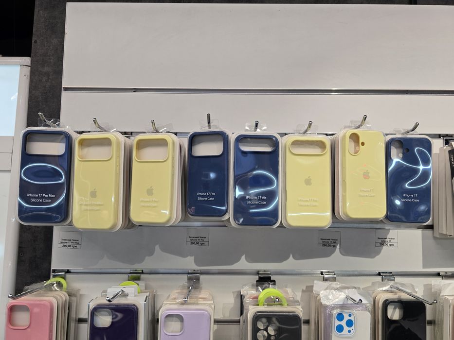 Чохли Silicon Case на iPhone 17/17Air/17 Pro/ 17 Pro max