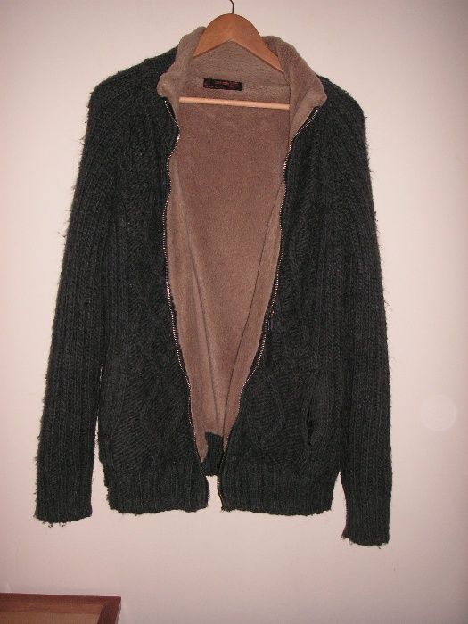 Blusão Melka e Blusão Casaco Lã Zara