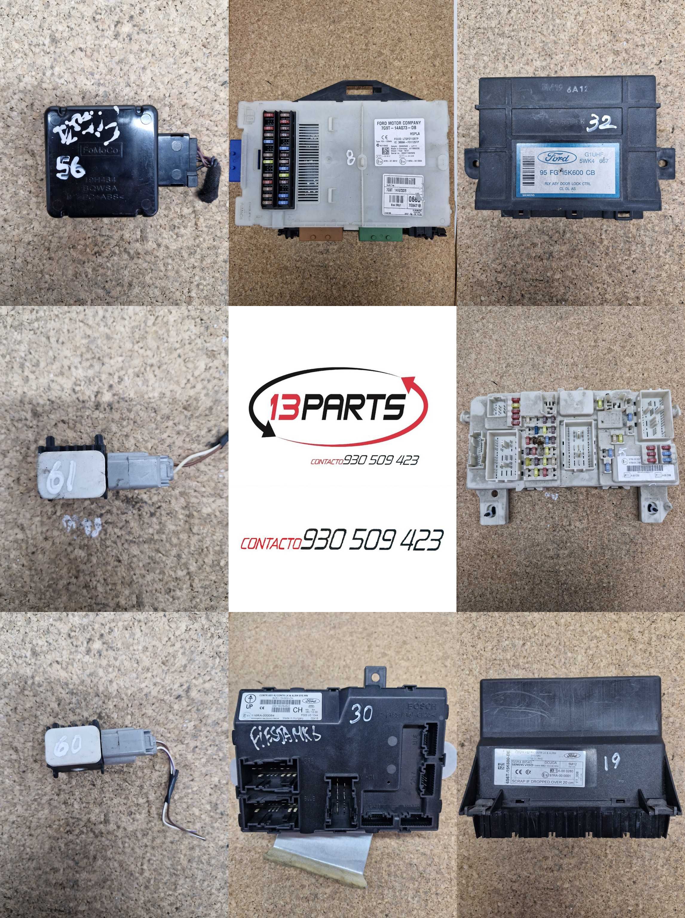 Diversos Modulos Eletronicos Caixas Fusiveis Ford