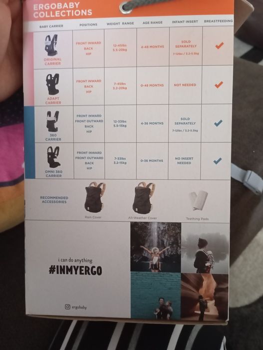 Ergobaby original novo